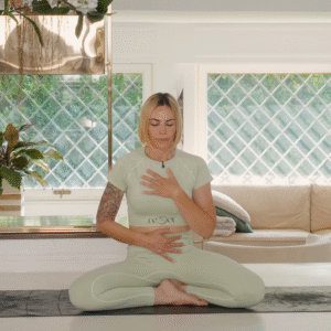 Completo Yoga - Maglietta + Leggins Verde Acqua