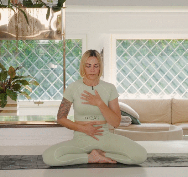 Completo Yoga - Maglietta + Leggins Verde Acqua